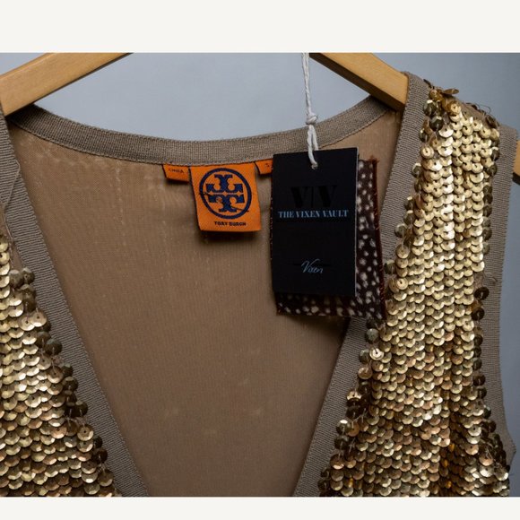 TORY BURCH Celebration Sequin Dress - Picture 9 of 16